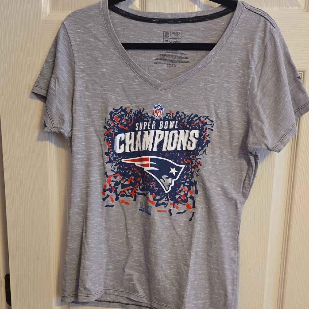 Fanatics Gray Super Bowl Champions Tee‎